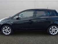 Used Vauxhall Corsa Excite 90 HP (66 kW) 2015 Black Hatchback