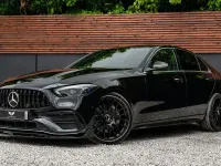 Used Mercedes C220 AMG line 2023 Black Sedan