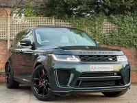 Used Land Rover Range Rover Sport SVR 575 HP (422 kW) 2021 Green SUV
