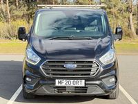 Used Ford Transit Custom Limited 130 HP (95 kW) 2020 Black Van