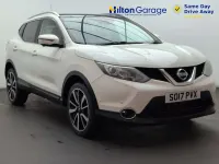 Used Nissan Qashqai Tekna 115 HP (84 kW) 2017 White SUV