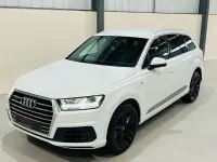Begagnad Audi Q7 S-Line 218 HK (160 kW) 2016 Vit SUV