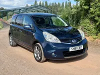 Used Nissan Note N-TEC 2011 Blue Hatchback