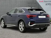 Used Audi Q3 S-Line 150 HP (110 kW) 2022 Blue SUV