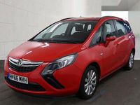 Used Vauxhall Zafira Design Edition 2016 Red MPV