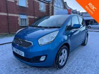 Used Kia Venga 89 HP (65 kW) 2011 Blue Hatchback
