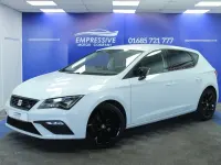 Used Seat Leon FR 125 HP (91 kW) 2018 White Hatchback