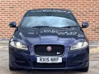 Used Jaguar XF Portfolio 271 HP (199 kW) 2015 Blue Sedan