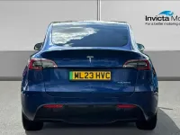 Used Tesla Model Y Long Range AWD 378 kW (514 HP) 2023 Blue metallic SUV