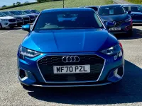 Used Audi A3 Sportback Sport 150 HP (110 kW) 2020 Blue Hatchback