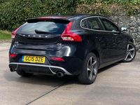 Used Volvo V40 R-Design 115 HP (84 kW) 2015 Black Hatchback