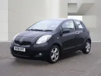Used Toyota Yaris 101 HP (74 kW) 2010 Black Hatchback