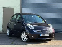 Used Nissan Micra N-TEC 80 HP (58 kW) 2010 Black Hatchback