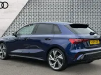 Used Audi A3 Black Edition 150 HP (110 kW) 2025 Blue