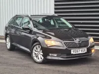 Used Skoda Superb SE 120 HP (88 kW) 2017 Black Estate