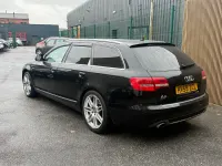 Used Audi A6 S-Line 170 HP (125 kW) 2009 Black Estate