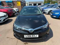 Used Toyota Auris Hybrid 2016 Black Hatchback