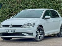 Used VW Golf VII SE 110 HP (80 kW) 2018 White Hatchback