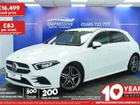 Used Mercedes A200 Executive 150 HP (110 kW) 2019 White Hatchback