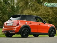 Begagnad Mini Cooper S Exclusive 2019 Orange Halvkombi
