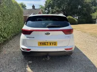Used Kia Sportage 115 HP (84 kW) 2017 White SUV