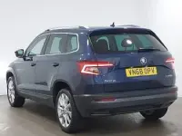 Used Skoda Karoq SE L 115 HP (84 kW) 2018 Blue SUV