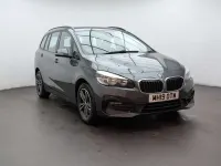 Begagnad BMW 218 Sport Line 2019 Grå Minibuss