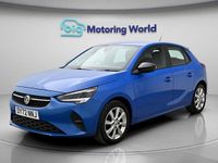 Used Vauxhall Corsa Design Edition 75 HP (55 kW) 2022 Blue Hatchback