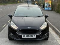 Used Ford Fiesta Titanium 2016 Black Hatchback