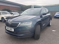 Used Skoda Karoq 150 HP (110 kW) 2018 Blue SUV