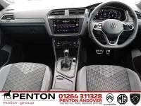 Used VW Tiguan R-line 150 HP (110 kW) 2021 Blue SUV