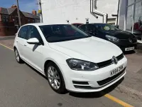 Used VW Golf VII GT 150 HP (110 kW) 2015 White Hatchback
