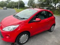 Used Ford Ka 69 HP (50 kW) 2013 Red Hatchback