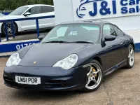 Used Porsche 911 Carrera 4 320 HP (235 kW) 2002 Blue Coupe