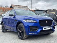 Used Jaguar F-Pace R-Sport 240 HP (176 kW) 2017 Blue SUV