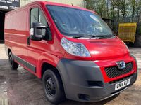 Used Peugeot Boxer 120 HP (88 kW) 2014 Red Van