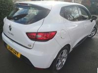 Used Renault Clio IV Dynamique 2014 White Hatchback