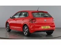 Used VW Polo SE 95 HP (69 kW) 2018 Red Hatchback