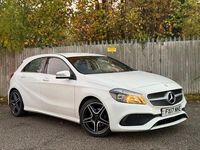 Used Mercedes A180 AMG line 2017 White Hatchback