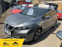 Used Nissan Leaf N-Connecta 110 kW (150 HP) 2020 Grey Hatchback