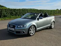Used Audi A3 Cabriolet S-Line 197 HP (144 kW) 2008 Grey Cabriolet