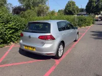 Used VW Golf VII SE 105 HP (77 kW) 2013 Silver Hatchback
