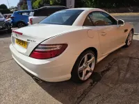 Used Mercedes SLK250 AMG 204 HP (150 kW) 2012 White Cabriolet
