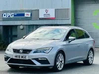Used Seat Leon ST FR 125 HP (91 kW) 2018 Silver Estate
