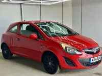 Used Vauxhall Corsa S 65 HP (47 kW) 2014 Red Hatchback