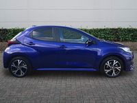 Used Toyota Yaris Hybrid Design 2024 Blue Hatchback