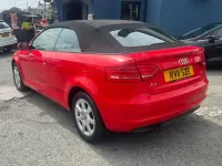 Used Audi A3 Cabriolet 140 HP (102 kW) 2011 Red Cabriolet