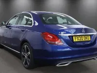 Used Mercedes C200 Premium 2020 Blue Sedan