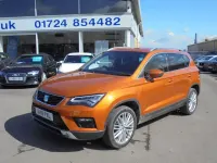 Used Seat Ateca XCELLENCE 150 HP (110 kW) 2019 Orange SUV