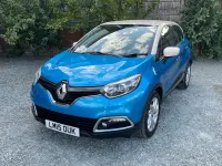 Used Renault Captur Dynamique 90 HP (66 kW) 2015 Blue SUV